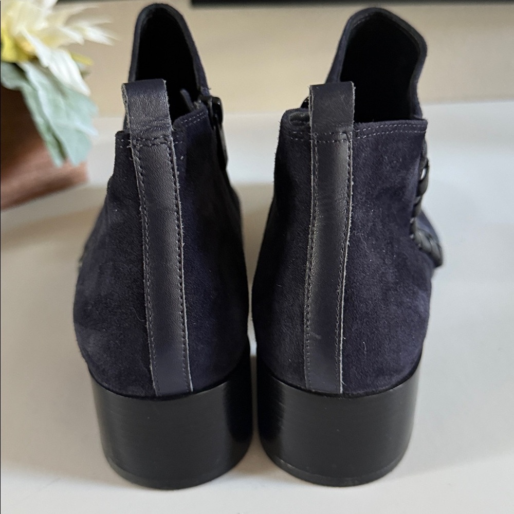 Donald Pliner Avea Suede Leather Ankle Booties - Picture 7 of 13